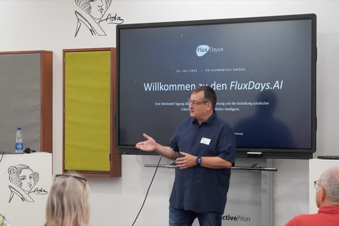 FluxDays.AI 2026 Foto 3: Werkstatt-Tagung zu Künstlicher Intelligenz, Schule und Bildungsentwicklung an der PH Schwäbisch Gmünd